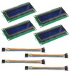 HUAREW 4pcs I2C IIC TWI 1602 Serial LCD Display Module