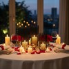 Black Metal Wire Willow Pillar Candleholder Set, Creative Hollow Geometric