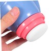 Baluue 2pcs Body Powder Container with Puff Portable Talcum Powder