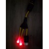 Hubbell 1.5 ft 3 Outlet Light Up Locomotive Fridge Adapter
