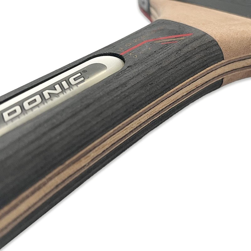 Donic-Schildkröt Carbon Tischtennisschläger Waldner 5000, ITTF Belag, 751805