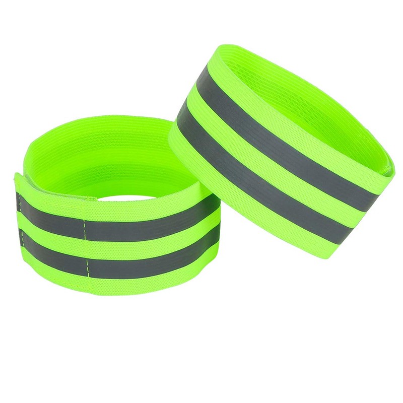X AUTOHAUX 4pcs Reflective Bands for Arm Reflective Armbands High