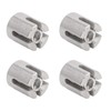 10 Pcs Cross Wire Rope Clip M10 Thread 316 Stainless
