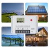 PWM Solar Charge Controller Parameter Automatic Adjustment Large LCD Display