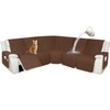 Arfntevss Recliner Sectional Couch Covers 1OO% Waterproof L Shape Sofa