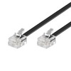 Goobay 50319 Modular Connection Cable, Telephone Cable, RJ11 Plug (6P4C)