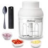Electric Garlic Chopper Mini, Garlic Masher Crusher, Food Processor Small