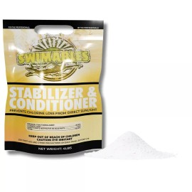 DPM Pool Stabilizer and Conditioner for Swimming Pools/Spa | 99% Cyanuric Acid 4 Lbs