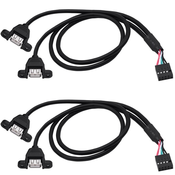 YARCHONN USB 2.0 Front Panel Header 9 Pin to USB