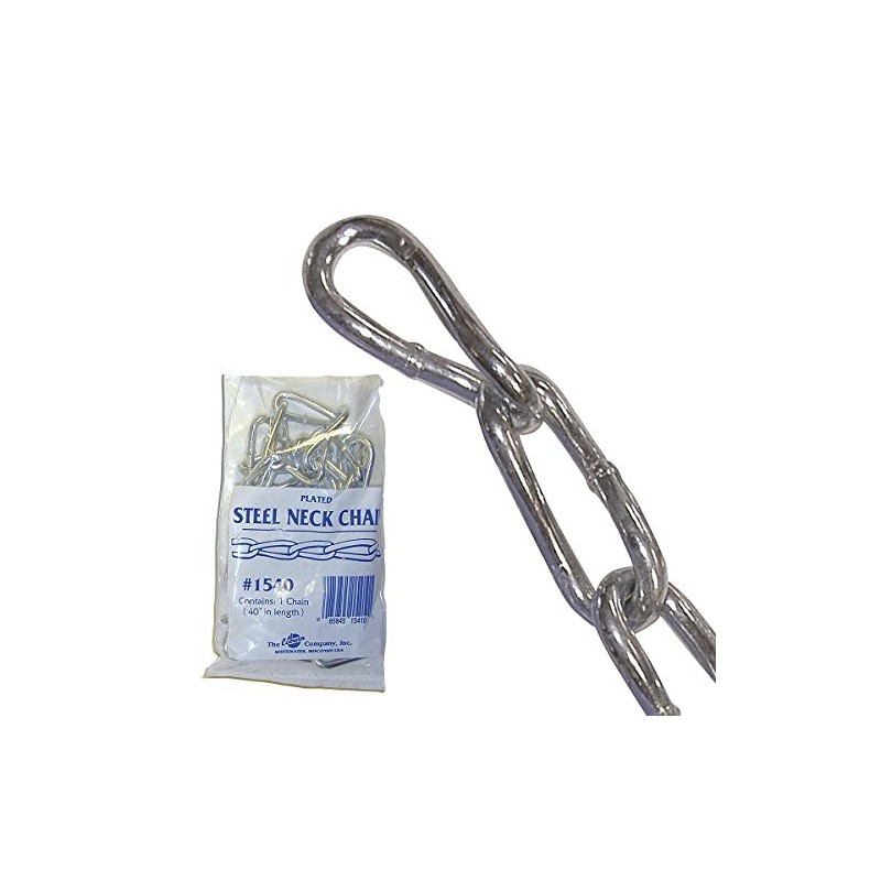 Coburn Plated Cow Neck Chain-Bagged, Red