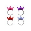 10 Corona Luz Princesa Tiara Luminosa Transparente Mayoreo Transparente