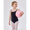 Mecceos Girls Camisole Ballet Leotard Bodysuits Dance Tops Adjustable Straps