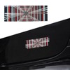 XTnueotr 3D Plaid Badge Sticker Emblem Decor fit for Model