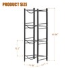 smusei 5 Gallon Water Bottle Holder 4 Tier Water Cooler