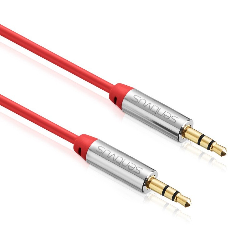 Sentivus 3 m Aux Cable, Audio Jack Cable 3.5 mm
