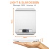 Fousenuk 10 kg/1 g Electronic Kitchen Scales Stainless Steel Digital