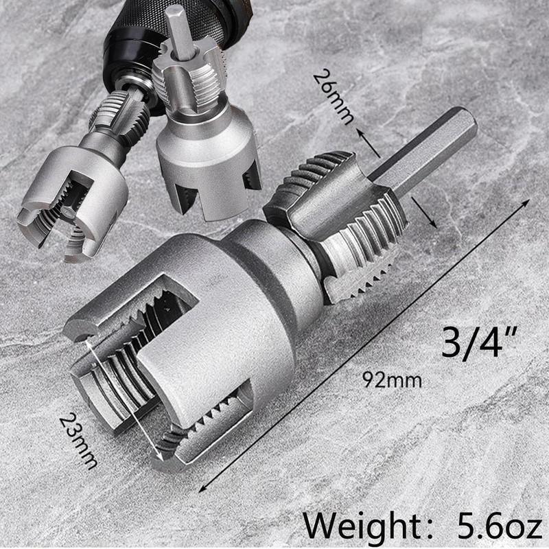 2025 New Pipe Thread Cutting Tool，Integrated Internal & External Pipe