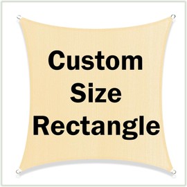Royal Shade Custom Size Order to Make Rectangle Square Sun Shade Sail, Heavy Duty(We Make Custom Size)