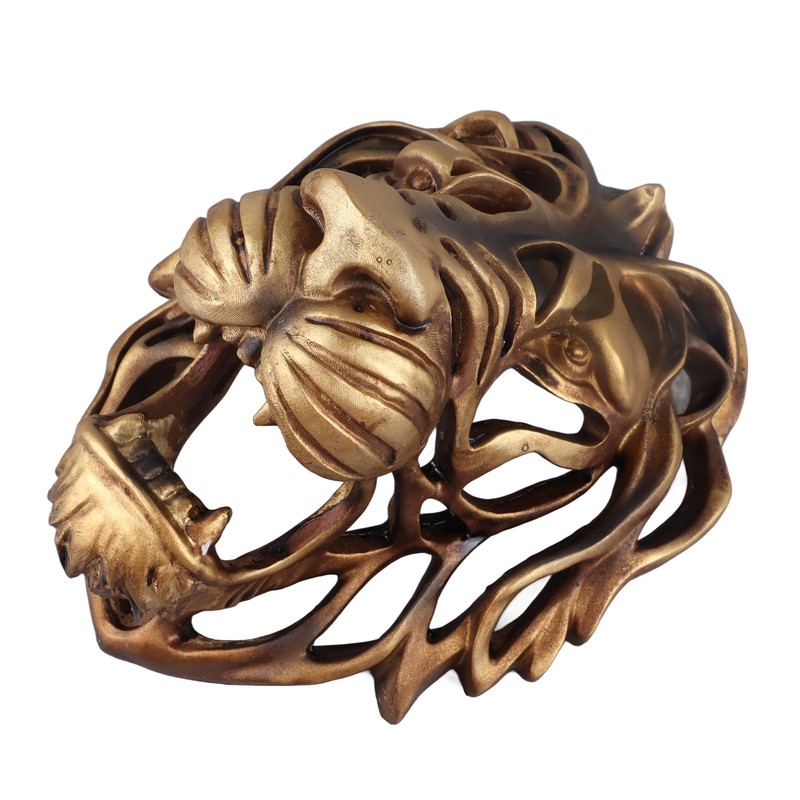 Lion Head Art Wall Decor Resin Vivid Lion Head Wall