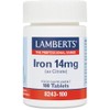 Lamberts Iron 14mg (As Citrate) 100 Tablets