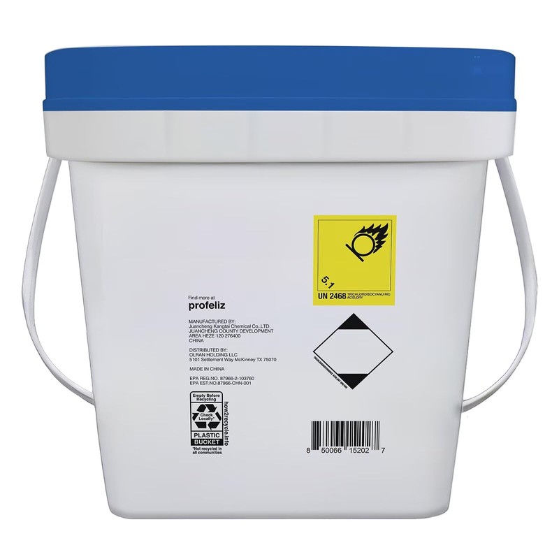 PROFELIZ Chlorine Tablets 3 Inch for Swimming Pools, Kills Bacteria