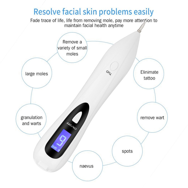 Professional Spot Tattoo Freckle Removal Machine No Bleeding Mole Dot