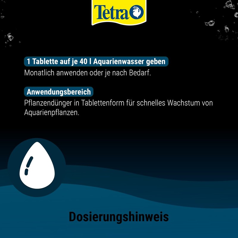 Tetra Crypto Düngetabletten - für üppige und gesunde Wurzelbildung der