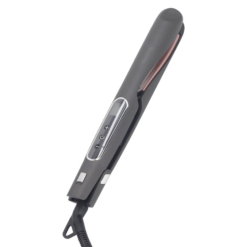 2 in 1 Hair Straightener Curler Twisted PTC Heating LCD