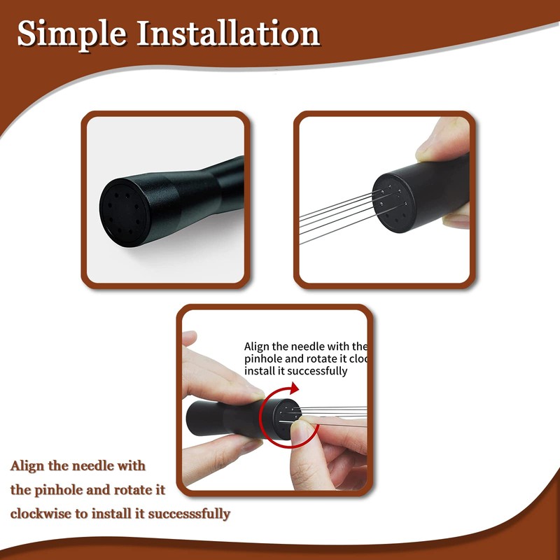 Coffee Mixing Needle, Espresso Stirrer, Espresso Tools, Coffee Hand Stirrer,