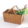 Matsunoya Rattan 2 Hand Picnic Basket/Basket Bag