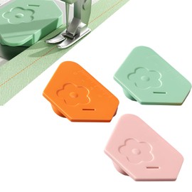 3PCS Magnetic Seam Guides for Sewing Machine, Multifucntional Polygonal Hemmer Guides with Scale, Universal Multifunctional Sewing Accessories Supplies