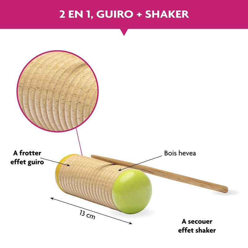 FUZEAU 70783 Güiro Shaker