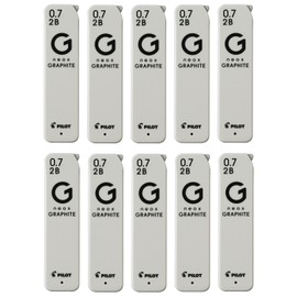 PILOT 10HRFG072B Sharp Refills Neox Graphite 0.7mm 2B 10pcs