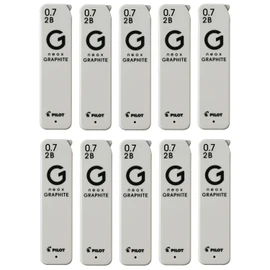 PILOT 10HRFG072B Sharp Refills Neox Graphite 0.7mm 2B 10pcs