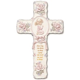 "Now I Lay Me Down to Sleep" Praying Girl Wall Cross