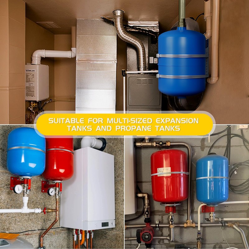 JUGGHOME Expansion Tank Brackets, Thermal Expansion Tank Wall Mounting Bracket