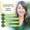 Triphala Tablets of 480 mg Active Ingredient (Triple Fruit, Haritaki,