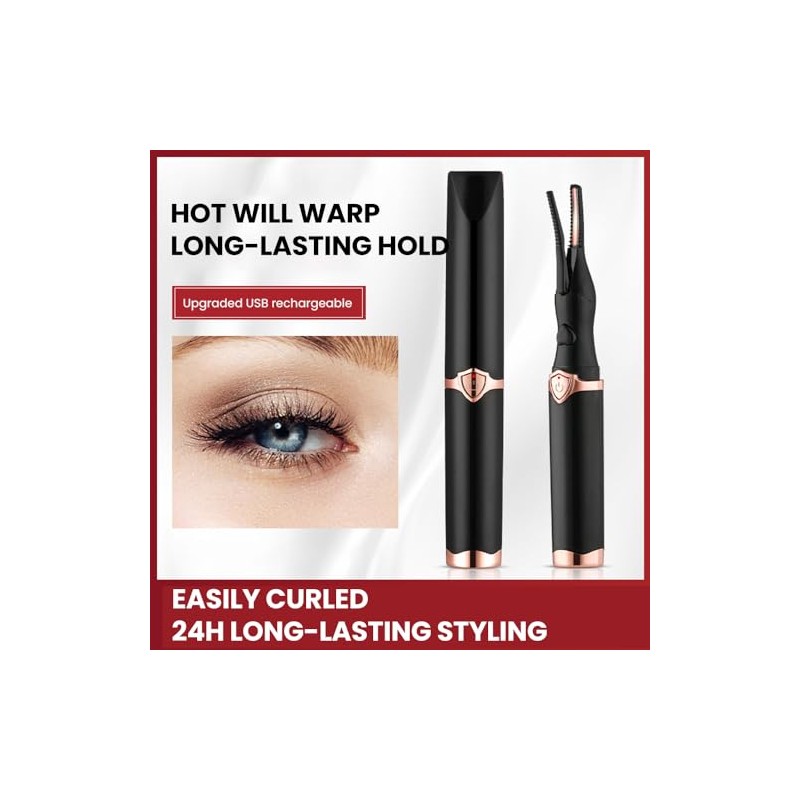 OZDOZD Heated Eyelash Curlers, Heated Eyelash Curler for Quick Heating