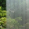VSUDO Frosted Privacy Window Film, Frosted Stripe Pattern, Privacy Protection,