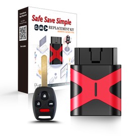 Simple Key Remote Pairing Kit , Replacement for Honda Accord EX LX Coupe LX-S 2003-2021 Key fob Programmer, Fit Head Key and Smart Key (2003-2007 OUCG8D-380H-A)