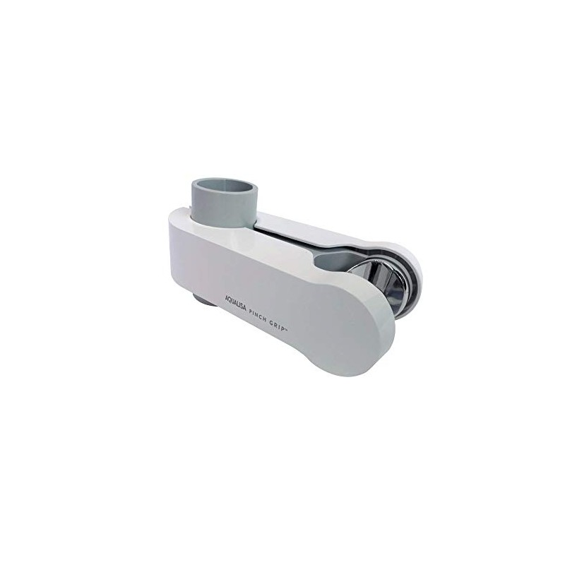 Aqualisa 910599 Pinch Grip Sliding Shower Handset Holder, White, 25mm