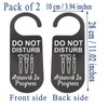 CENWA 2 Pcs Artwork Door Hanger Do Not Disturb Artwork