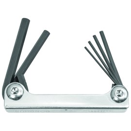 【国内正規品】BONDHUS(ボンダス) 六角レンチ メタル・ナイフ型ツール 黒染め加工 6本組 (3、4、5、6、8、10mm) MHF6M No.14595