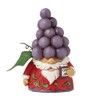 Enesco Jim Shore Heartwood Creek Fruit Grapes Gnome Figurine, 3.94