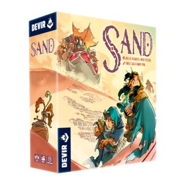 Sand by Devir, Strategy Board Game, for 1 to 4 Players and Ages 14+