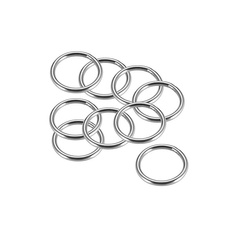 sourcing map 201 Stainless Steel O Ring 50mm(1.97") Outer Diameter