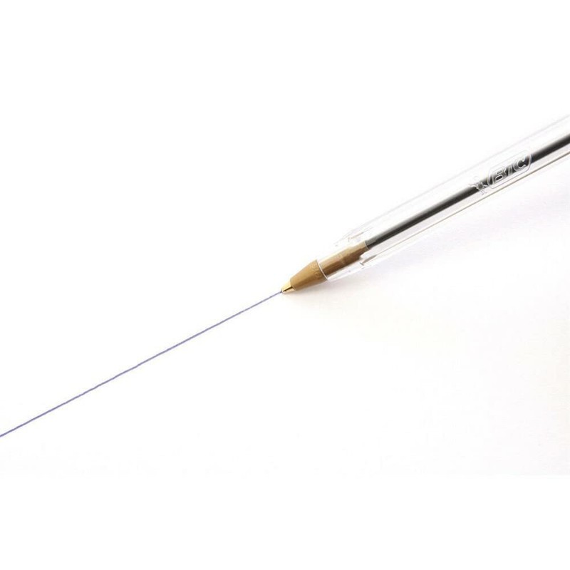 Bic Cristal Medium Ballpoint Blue Pen [Pack of 50]