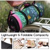 Cuslnox Picnic Blankets Waterproof Foldable - Outdoor Beach Blanket Sandproof,
