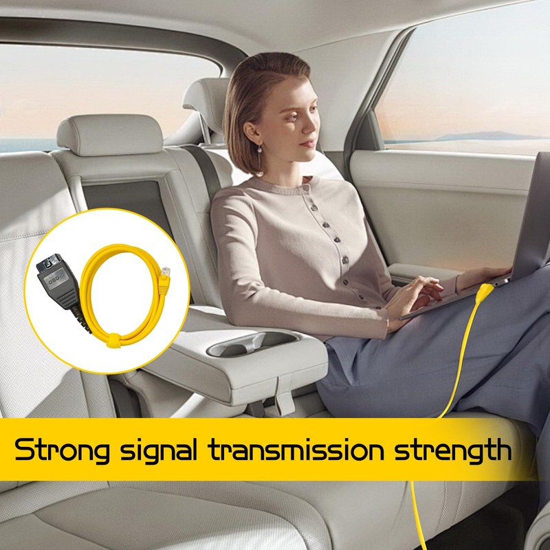 Yunova ENET OBD2 Coding Cable - F/G-Chassis Diagnostic Adapter with