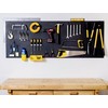 WallPeg PEGBOARD Panels Peg Board Plastic Pegboard Kit 24"x24" (12,